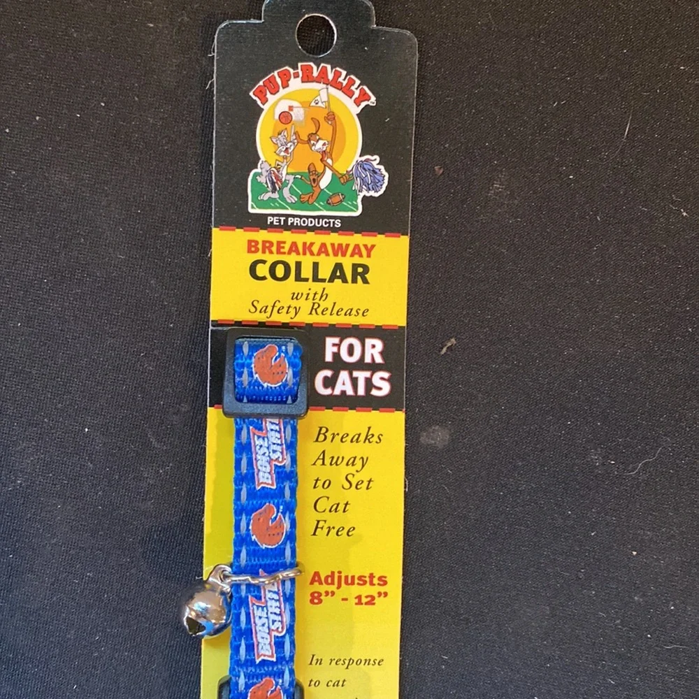 NEW - Boise State Breakaway Cat Collar